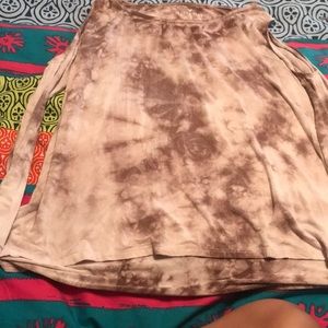 American Eagle Long Sleeve Tee Tye Dye
